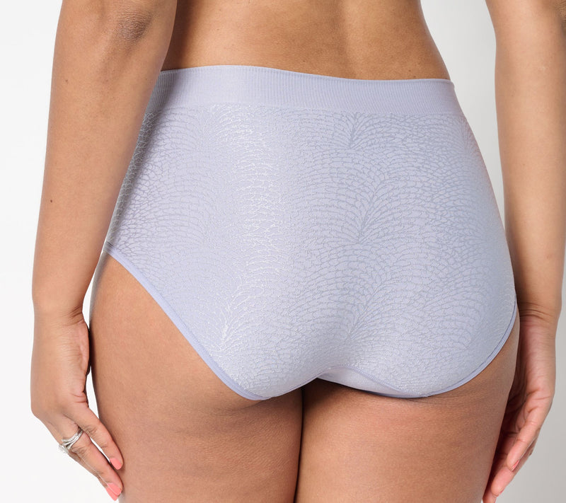 Breezies Featherlite Seamless Full Brief Panty Set of 3 — View 9