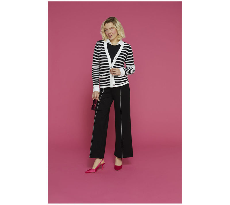 Isaac Mizrahi Live! Petite Sublime Stretch Ponte Wide Leg Pants — View 15