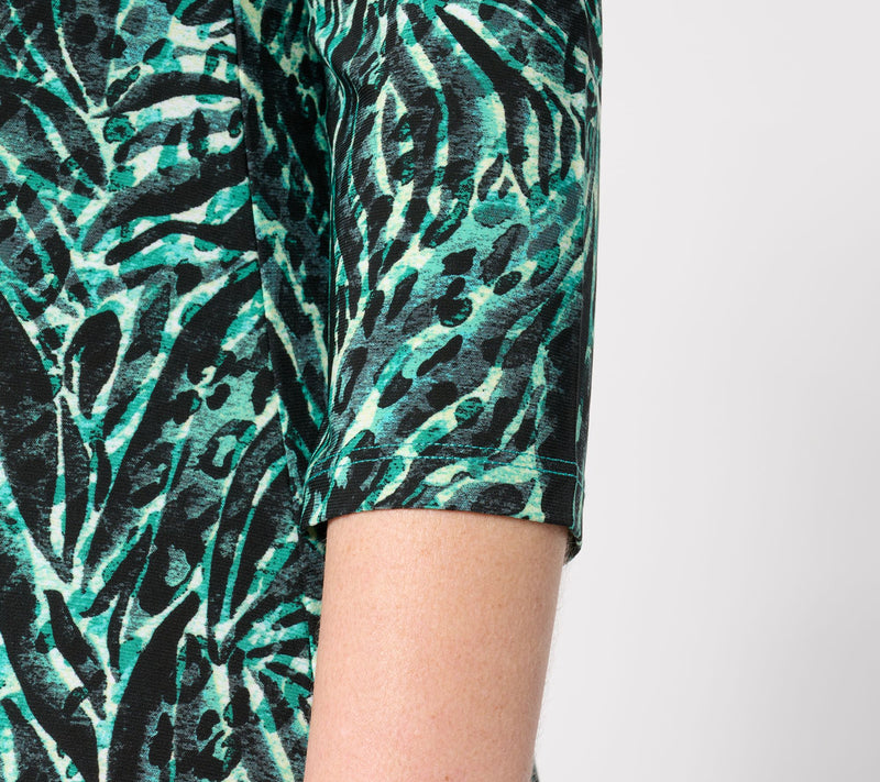 Women with Control Regular Como Jersey Printed Maxi Dress — View 6