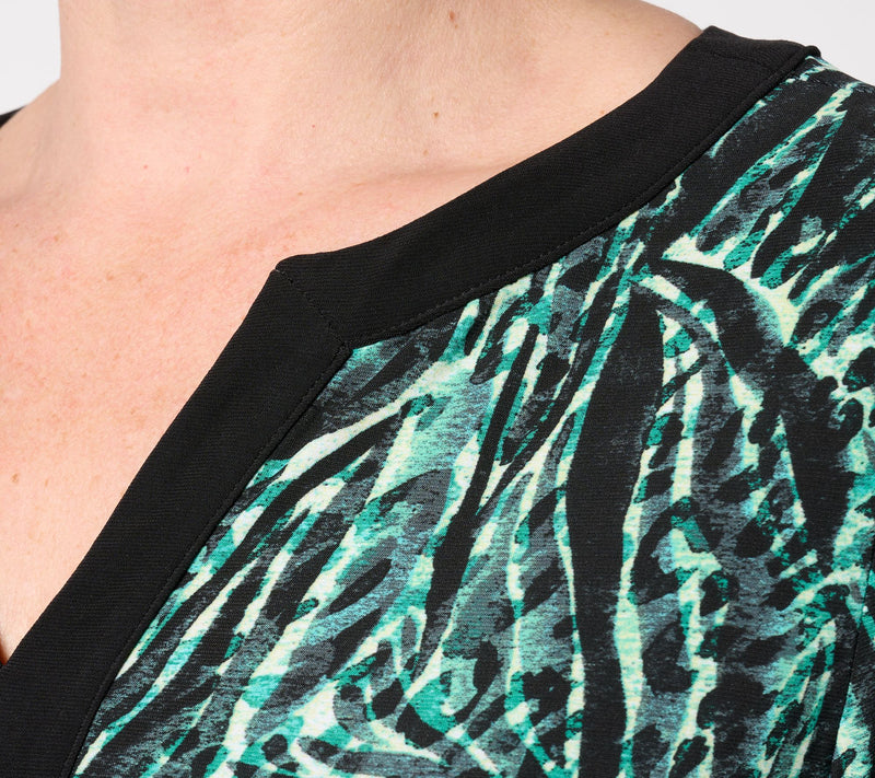 Women with Control Regular Como Jersey Printed Maxi Dress — View 5