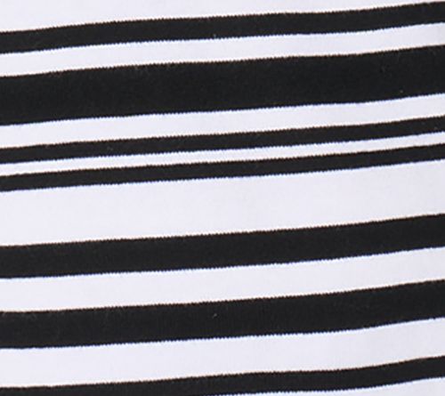 BEAUTIFUL by Lawrence Zarian Square Neck Striped Sweater — View 8