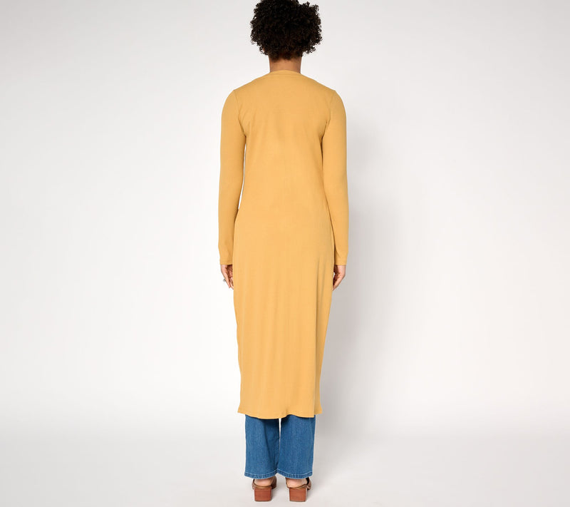 Me by Jennie Garth Regular Mrytel Maxi Cardigan — View 8