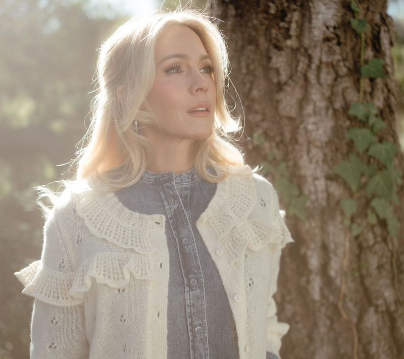 Me by Jennie Garth Folly Pointelle Cardigan — View 16