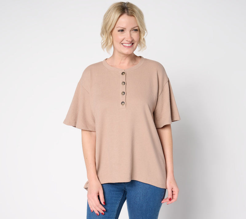 Me by Jennie Garth Nyla Knit Pullover Top — View 12
