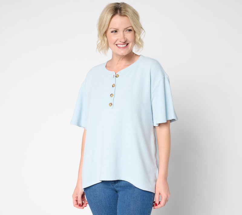 Me by Jennie Garth Nyla Knit Pullover Top — View 13