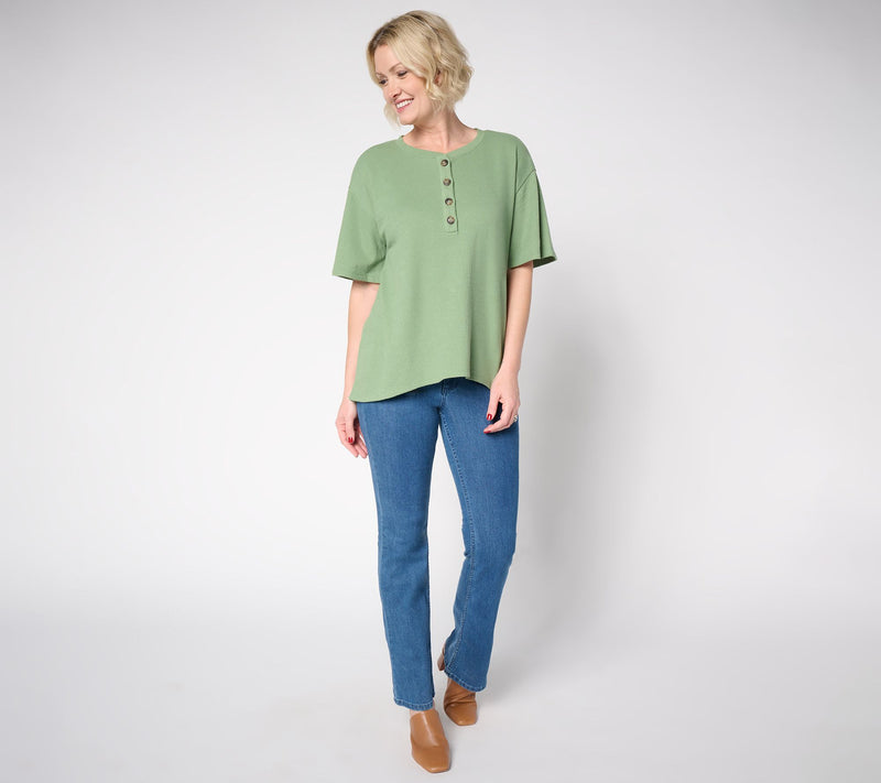 Me by Jennie Garth Nyla Knit Pullover Top — View 5
