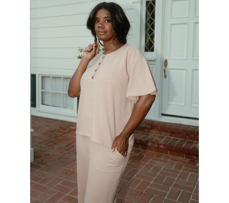Me by Jennie Garth Nyla Knit Pullover Top — View 7