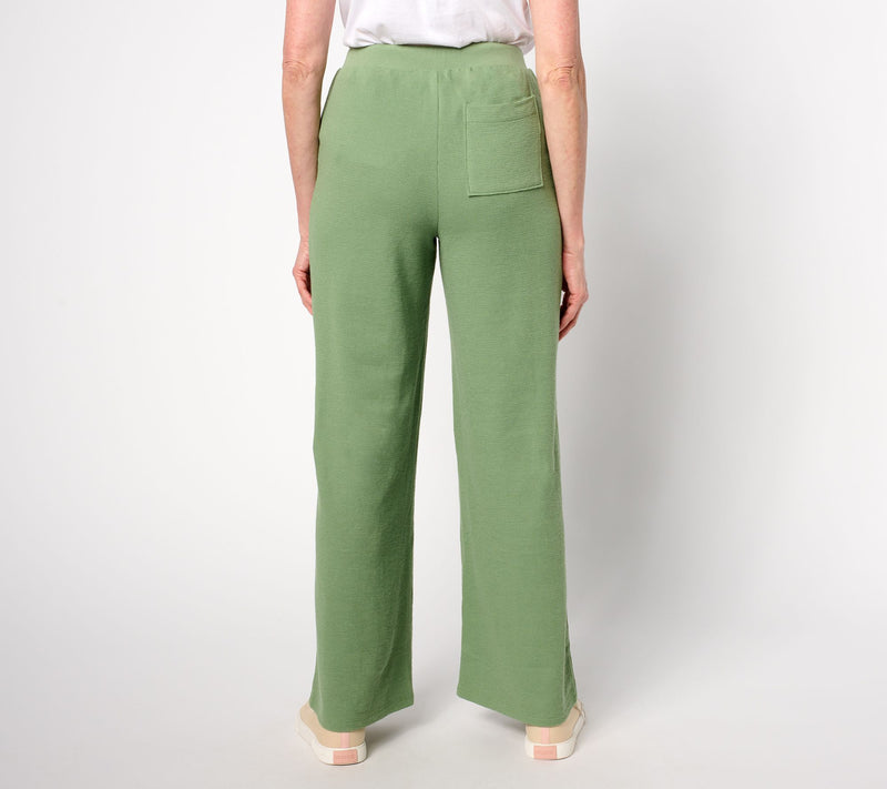 Me by Jennie Garth Petite Nyla Full Length Wide Leg Pants — View 9