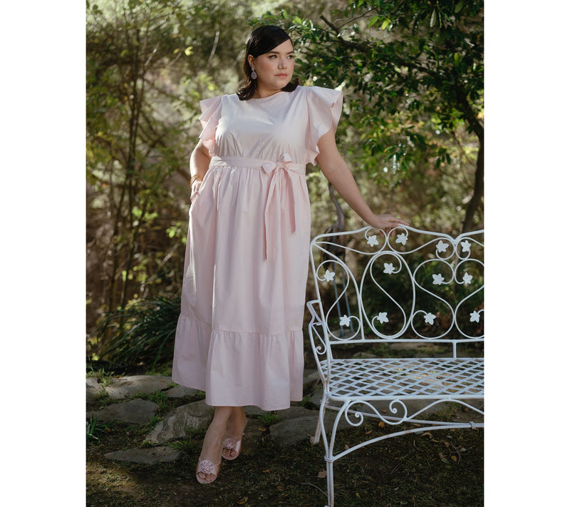 Me by Jennie Garth Regular Palmetto 100% Cotton Poplin Dress — View 13