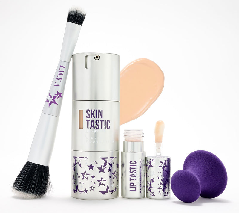 LWYA by Kim Gravel Skintastic Foundation &Lip Bloss 4pc Set — View 17