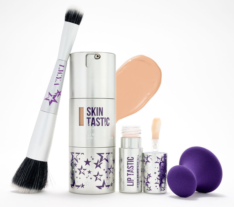 LWYA by Kim Gravel Skintastic Foundation &Lip Bloss 4pc Set — View 13