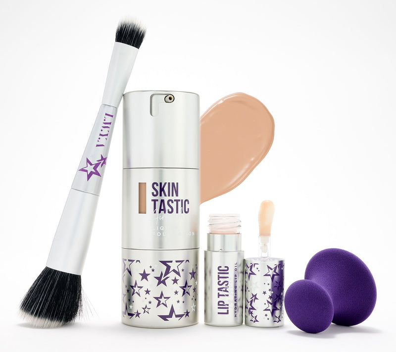 LWYA by Kim Gravel Skintastic Foundation &Lip Bloss 4pc Set — View 11