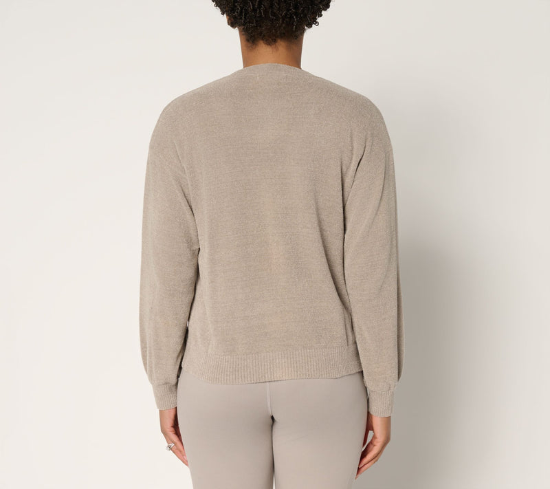 Barefoot Dreams CozyChic Ultra Lite Poof Sleeve Cardigan — View 14