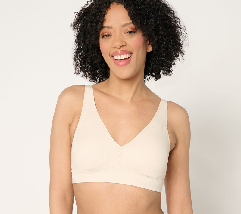 Anybody Intimates Lycra Wirefree Pullover Lounge Bra — View 7