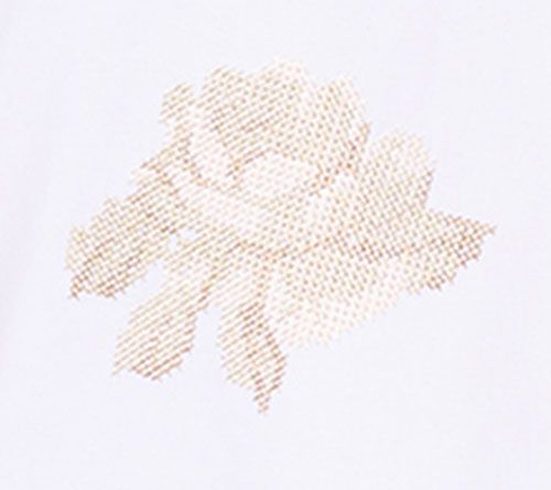 BEAUTIFUL by Lawrence Zarian Split Neck Embroidered Puff-Sleeve Top — View 10