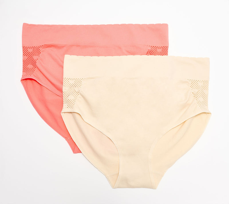 Anybody Intimates Seamless Open Stitch Comfort Panties 2 Pack — Main view