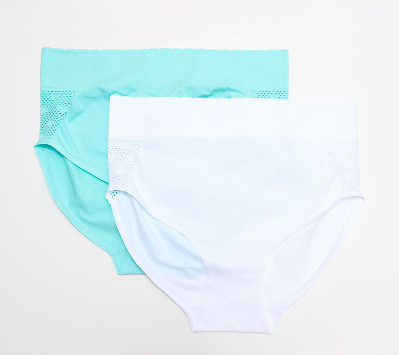 Anybody Intimates Seamless Open Stitch Comfort Panties 2 Pack — View 10