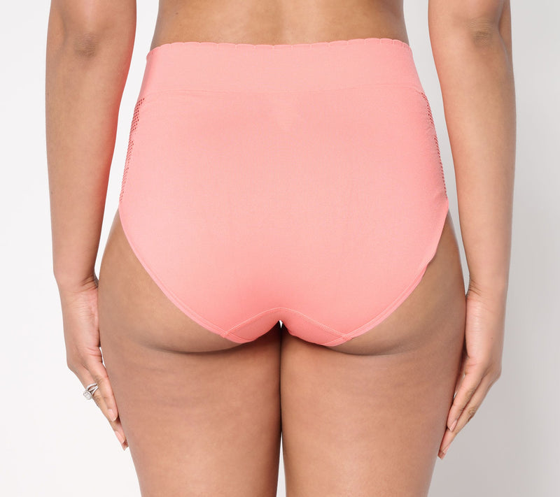 Anybody Intimates Seamless Open Stitch Comfort Panties 2 Pack — View 4