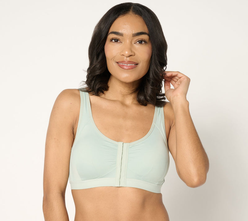 AnyBody Intimates Lycra Front Closure Wirefree Bra — Main view