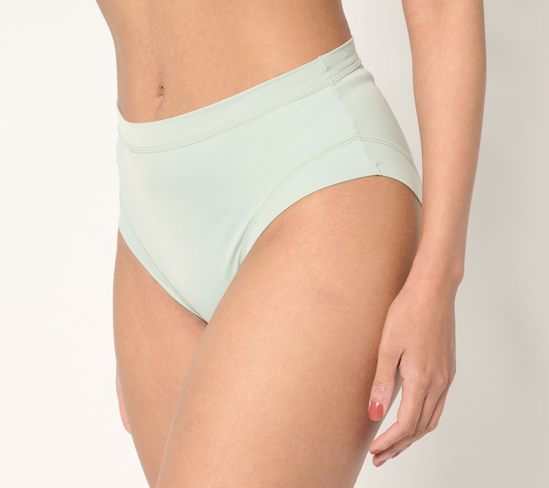 AnyBody Intimates Lycra High Rise Seamless Panty Set of 2 — View 4