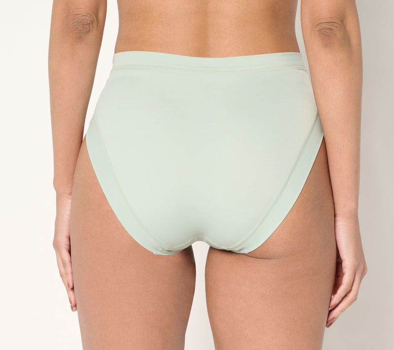 AnyBody Intimates Lycra High Rise Seamless Panty Set of 2 — View 5
