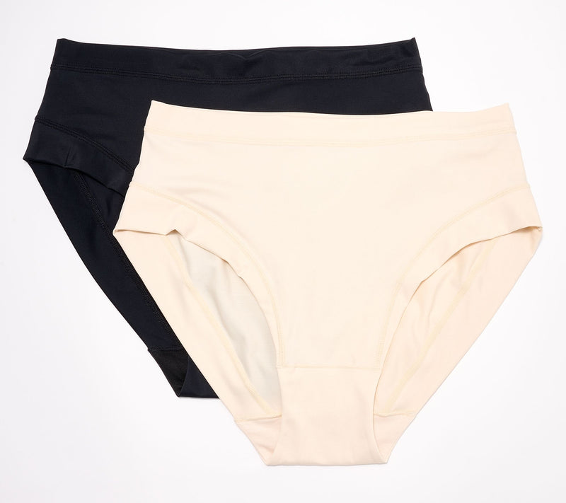 AnyBody Intimates Lycra High Rise Seamless Panty Set of 2 — Main view