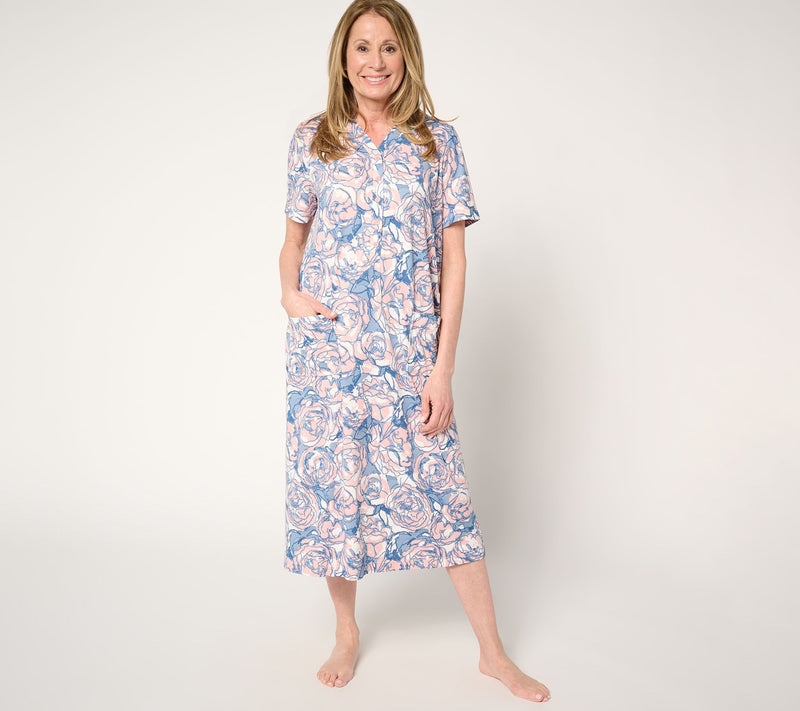 Berkshire Homewear Printed Silky Smooth Night Dress — View 14