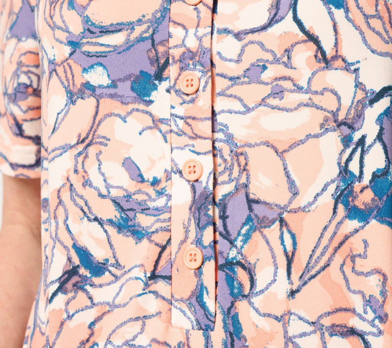 Berkshire Homewear Printed Silky Smooth Night Dress — View 6