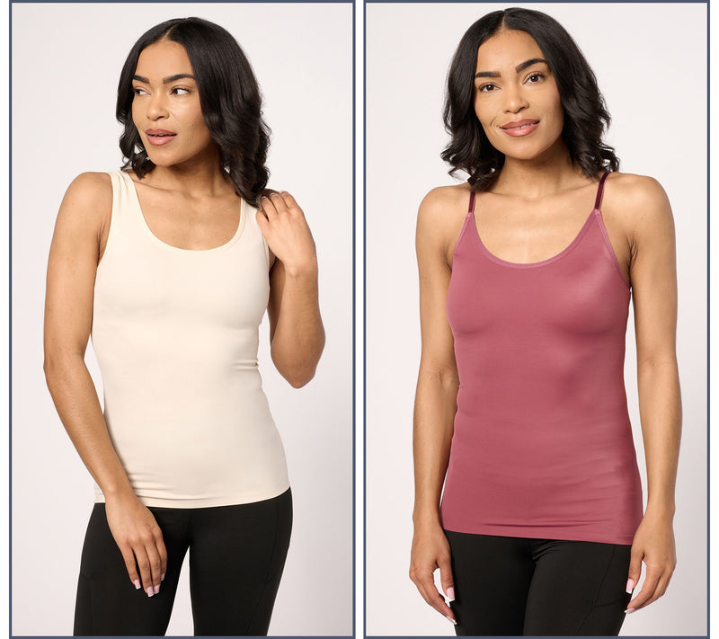 Anybody Intimates Smoothing Tank & Cami Set of 2 — View 5