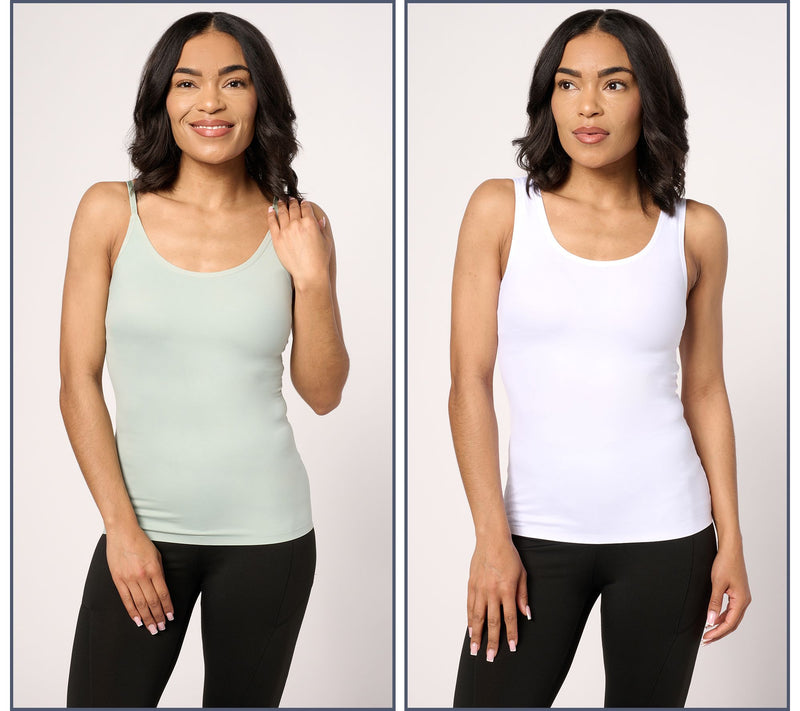 Anybody Intimates Smoothing Tank & Cami Set of 2 — View 9