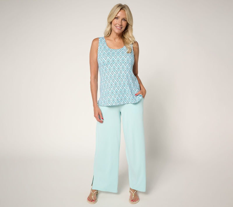 Cuddl Duds Flexwear Straight Leg Lounge Pant — View 14