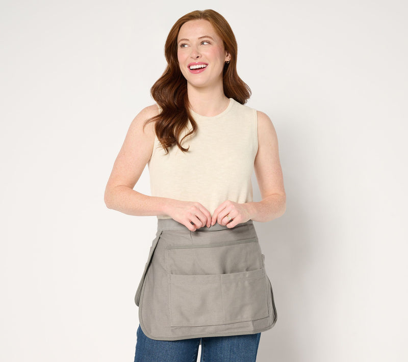 Garden Reflections Gardening Half Apron By Sandra — View 5