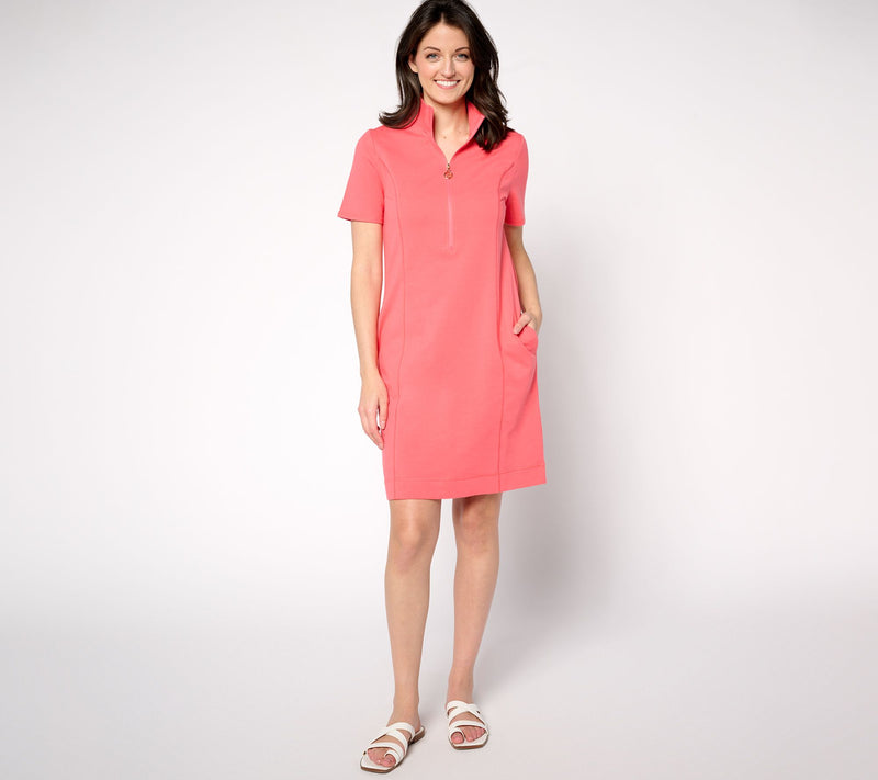 Belle by Kim Gravel Court to Resort Zip Up Sport Dress — View 7