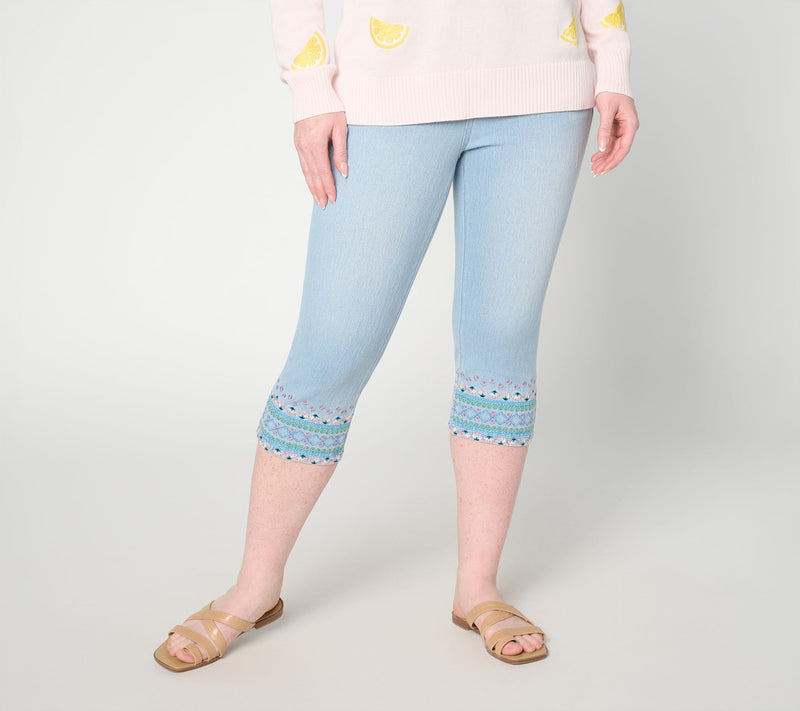 Belle Boho by Kim Gravel Regular Flexibelle Boho Moment Capris — View 16