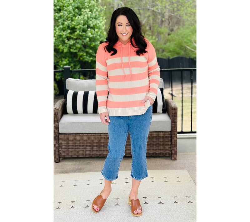 Belle by Kim Gravel Regular Delray Denim Capri Pant — View 17