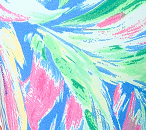 Belle Body by Kim Gravel Petite Watercolor Palm Crop Joggers — View 9