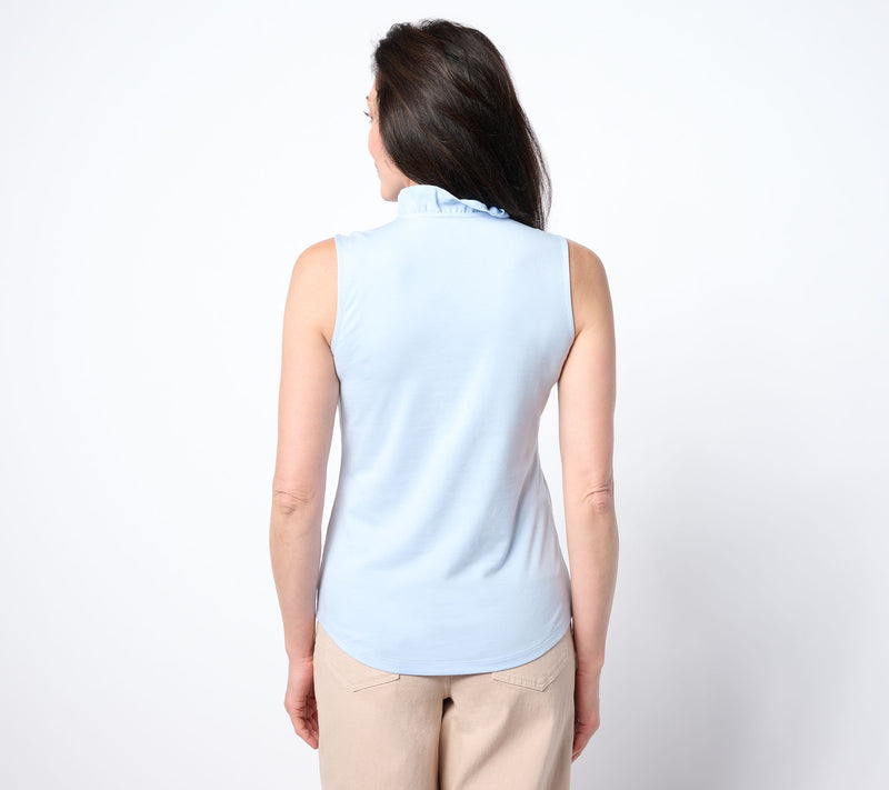 NIC+ZOE Ruffled Around Tank — View 4