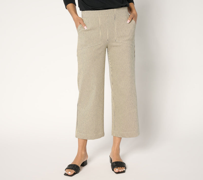 NIC+ZOE All Day Stripe Wide Leg Jean — View 11