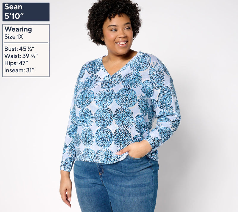 NIC+ZOE Sand Dollar Super Soft Sweater — View 2