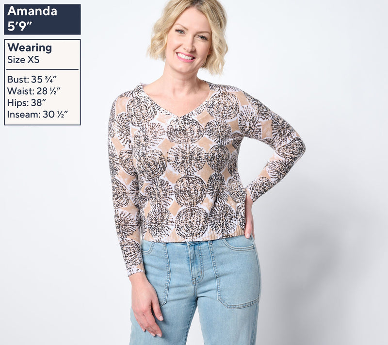 NIC+ZOE Sand Dollar Super Soft Sweater — View 3