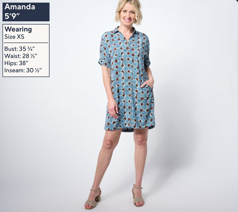 NIC+ZOE Devon Dress in Prints and Solids — View 8