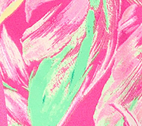 Belle Body By Kim Gravel Watercolor Palm Athletic Zip Jacket — View 12