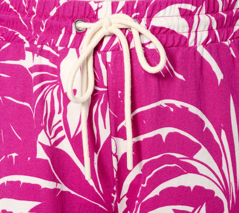 Belle by Kim Gravel Petite Cabana Knit Full Length Beach Pants — View 15
