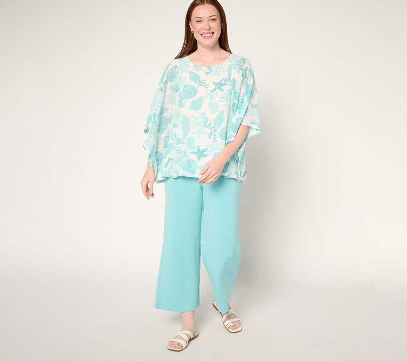 Belle Beach by Kim Gravel Cute as Shell Bubble Top — View 5