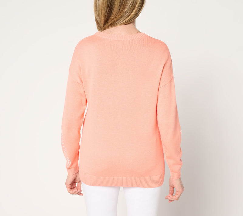 Belle Beach by Kim Gravel Sea la Vie Sketch Sweater — View 4