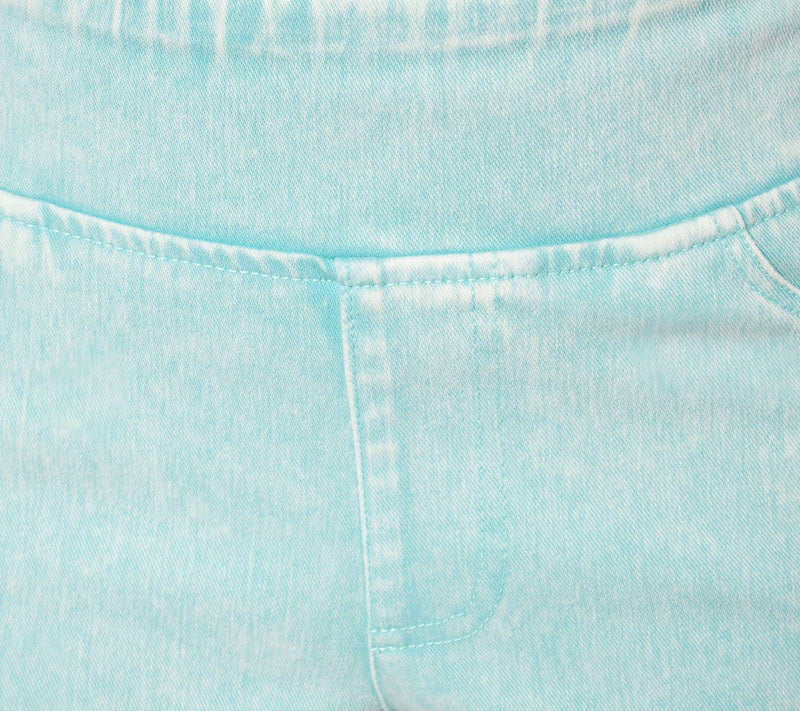 Belle Beach by Kim Gravel Tall Delray Denim Wide Leg Crop Beach Jean — View 11