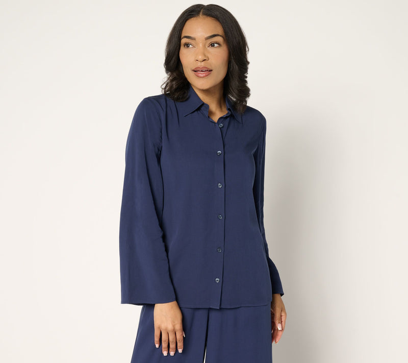 Women with Control Rayon Blend Blouse — View 14
