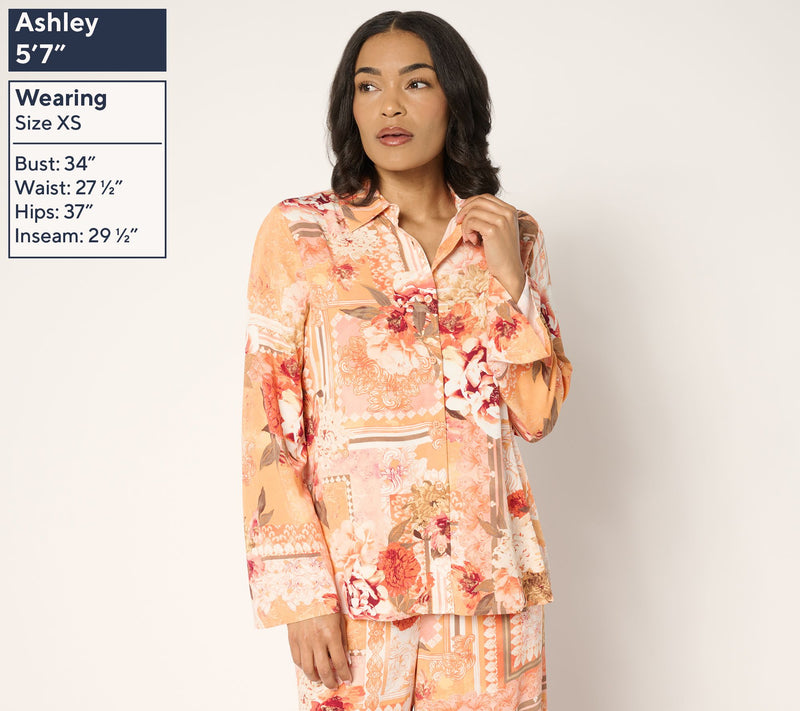 Women with Control Rayon Blend Blouse — View 3