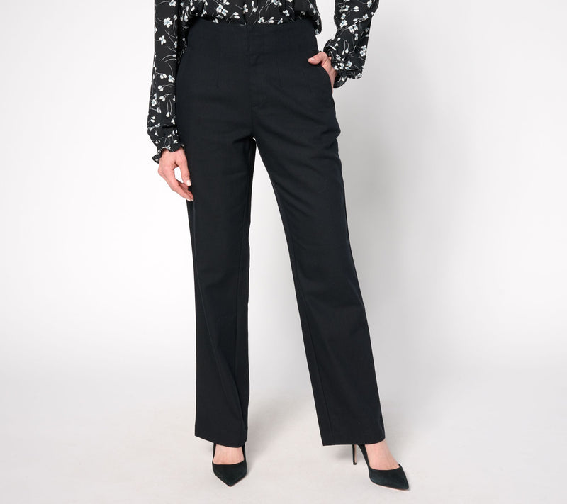 BEAUTIFUL by Lawrence Zarian Regular Trouser with Darts — View 3