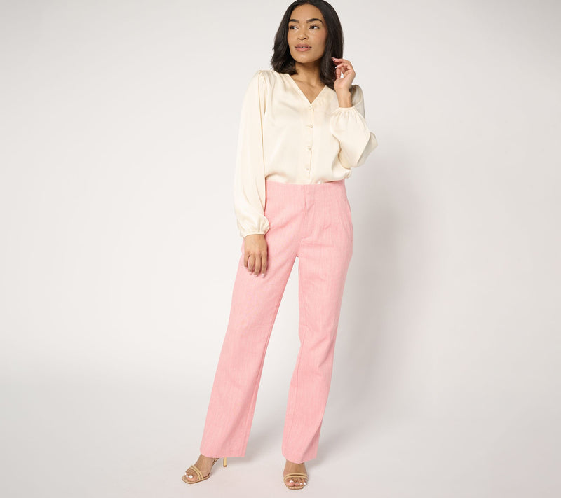 BEAUTIFUL by Lawrence Zarian Petite Trouser with Darts — View 10